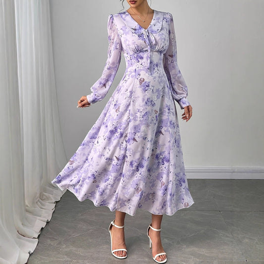 French-inspired Romantic Waist-cinching Dress That Beautifully Highlights Your Alluring