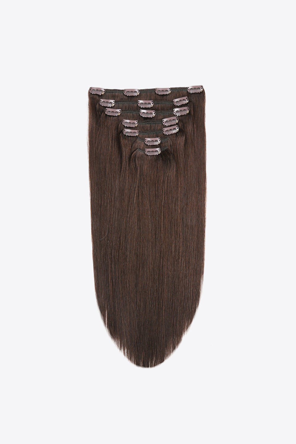 16" 80g Clip-in Hair Extensions Indian Human Hair