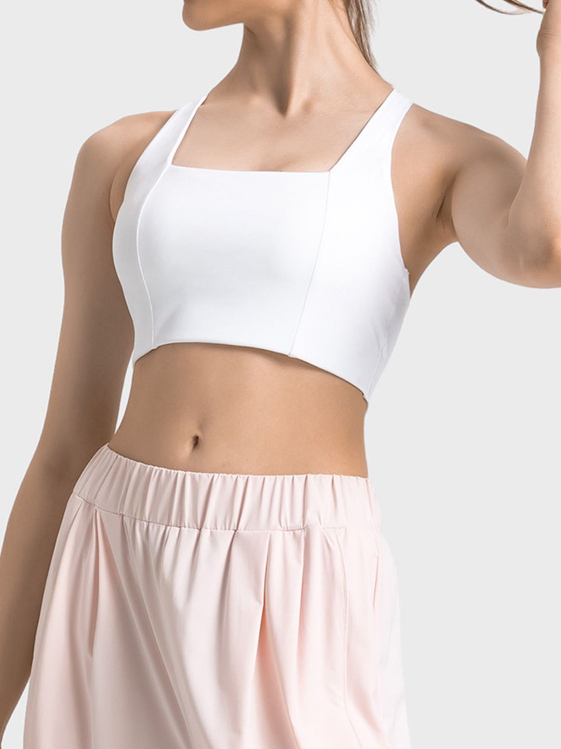 Scoop Neck Sports Bra