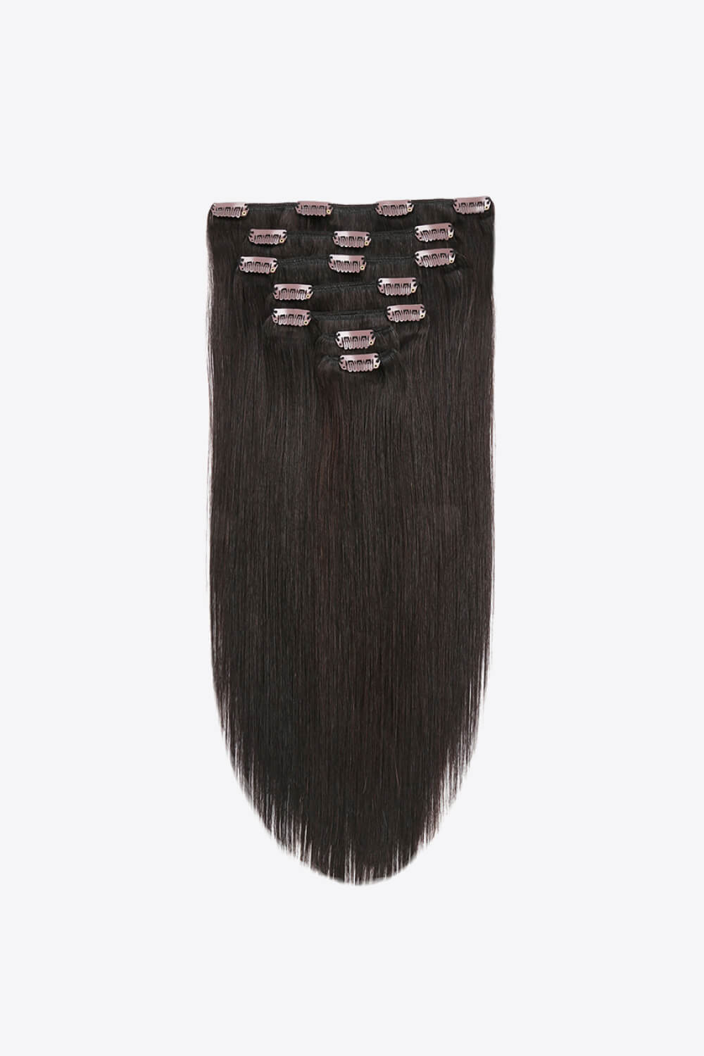 20" 100g Clip-in Hair Extensions Indian Human Hair