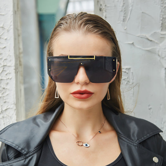 Women's Anti Ultraviolet One-piece Sunglasses