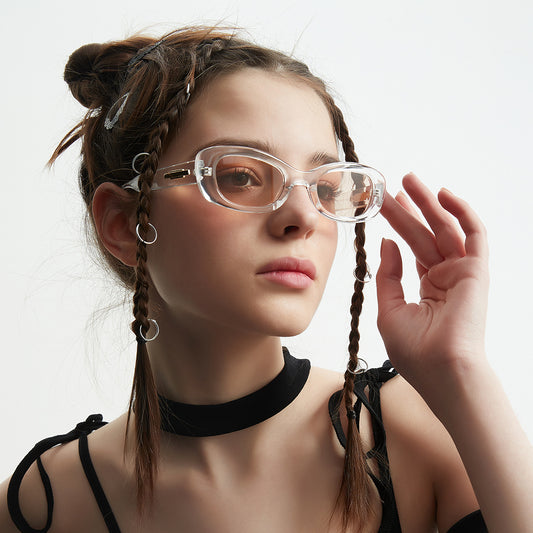 Women's Fashion Rectangular Vintage Glasses