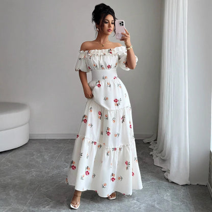 Printed Elegant Fashion Commuting Casual Comfortable Dress