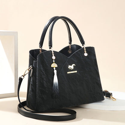 Women's Temperament Commute Portable Messenger Bag