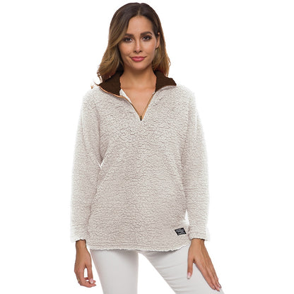 Women's Sweater Warm Plush Plus Size