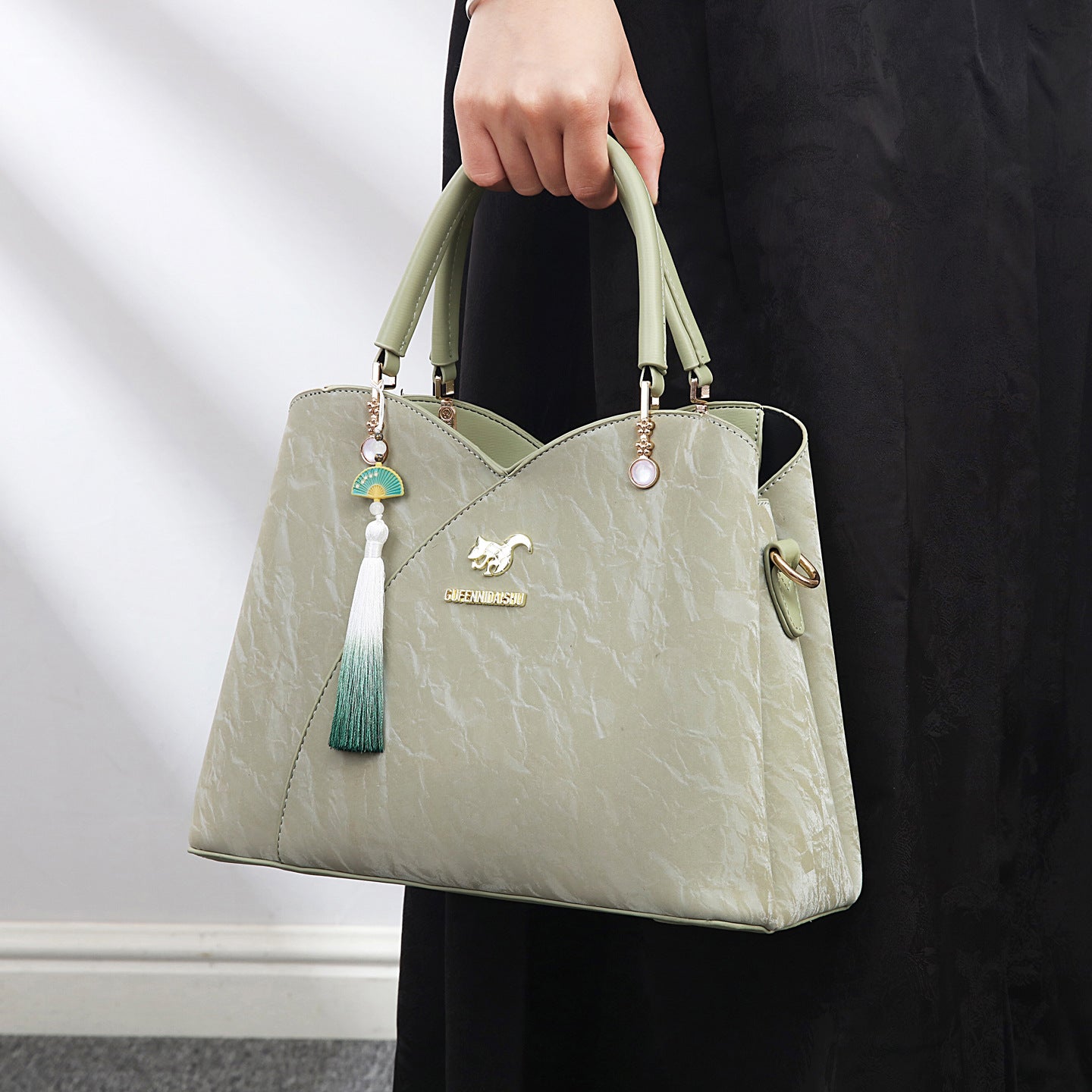 Women's Temperament Commute Portable Messenger Bag