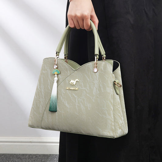 Women's Temperament Commute Portable Messenger Bag