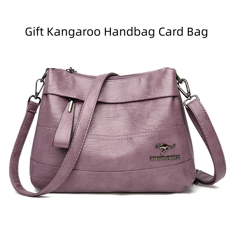 Middle-aged Women's Fashionable Shoulder Messenger Bag