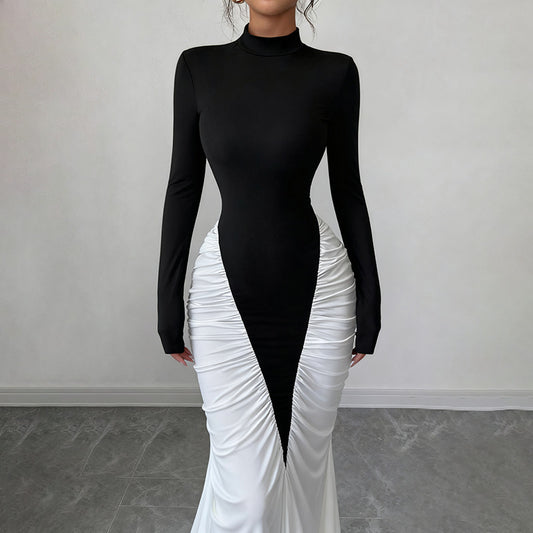 Sleeveless Backless Hugging Midi Dress