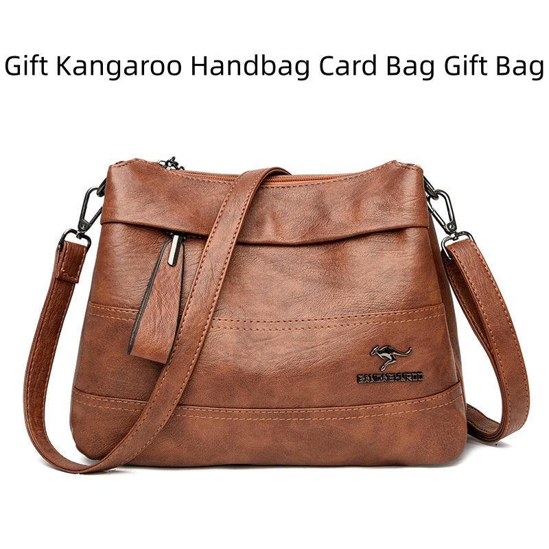 Middle-aged Women's Fashionable Shoulder Messenger Bag