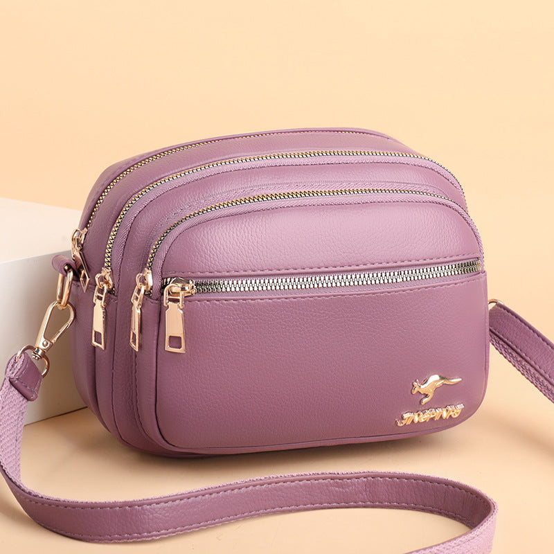 Multi-layer Versatile Crossbody Shoulder Bag