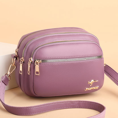 Multi-layer Versatile Crossbody Shoulder Bag