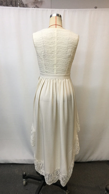 Bohemian Vacation Lace Hollow-out Dress