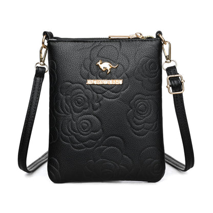 Fashion Popular Flower Light Luxury Shoulder Messenger Bag