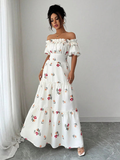 Printed Elegant Fashion Commuting Casual Comfortable Dress