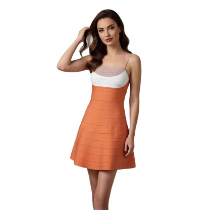 Seamless Strap Mini Bandage Dress Thats Form-fitting