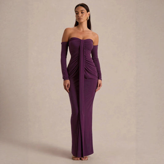 Elegant And Stylish Pleated Design With Detachable Sleeves