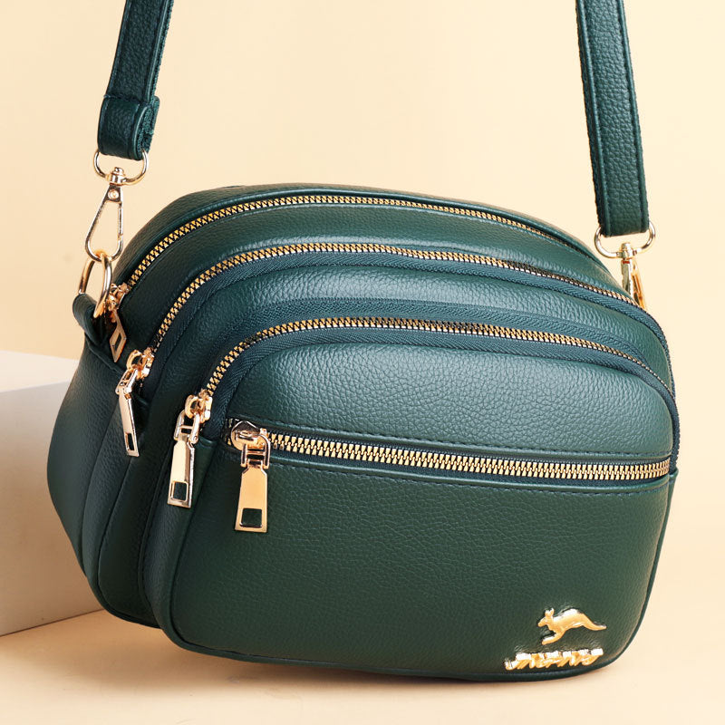 Multi-layer Versatile Crossbody Shoulder Bag