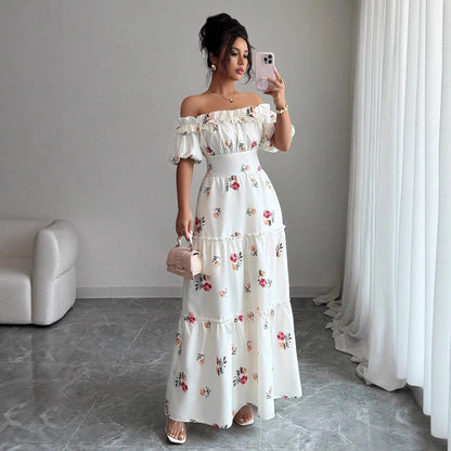 Printed Elegant Fashion Commuting Casual Comfortable Dress