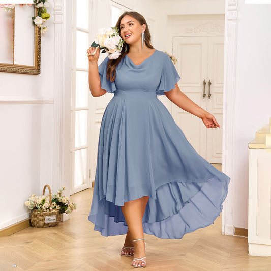 Chiffon Plus Size Women's Dress