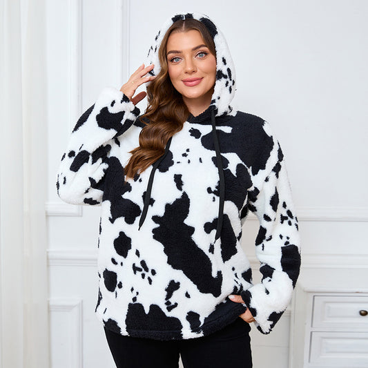 Women's Plus Size Hoodie Pullover