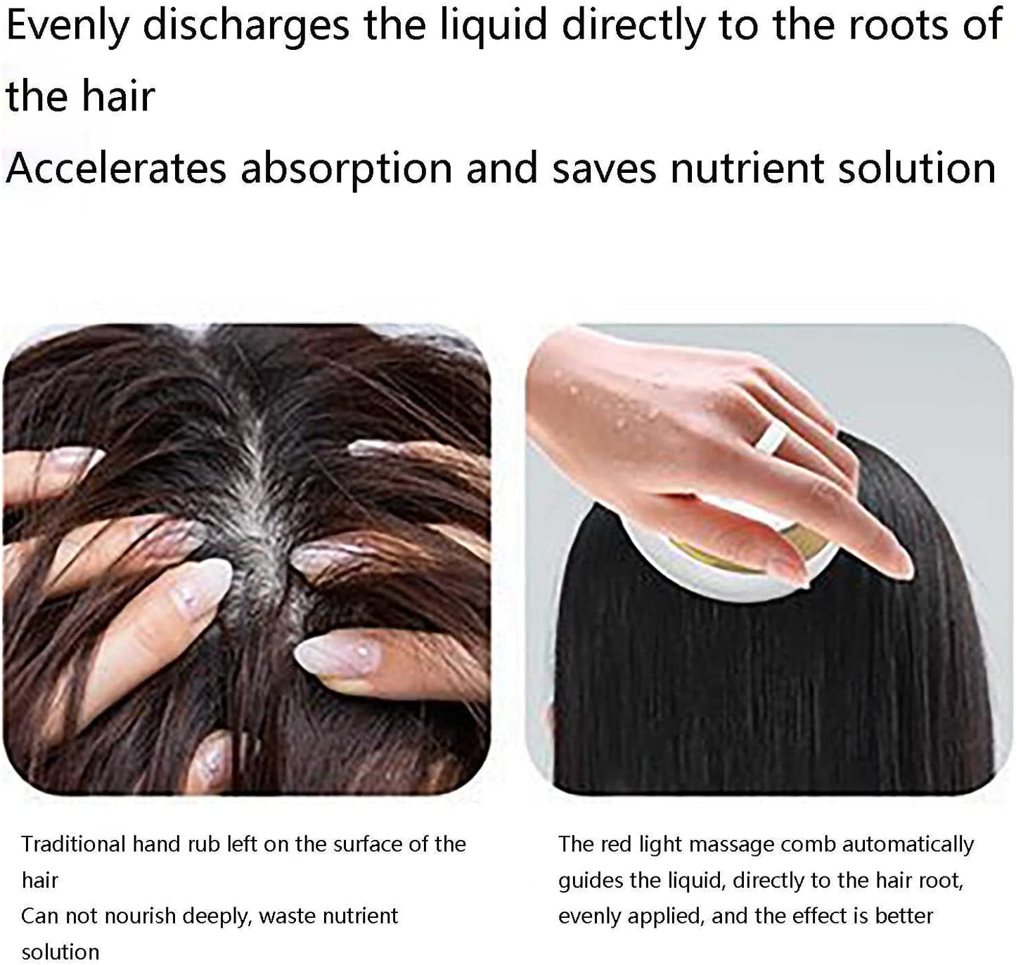 Anti Hair Loss Electric Massage Comb Brush