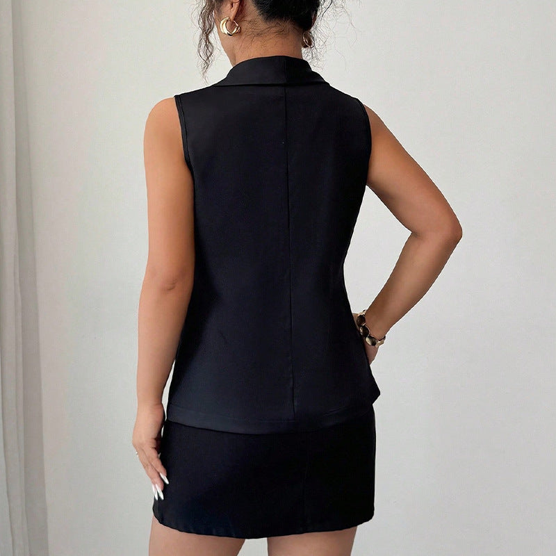 Women's Printed Vest Sleeveless Top