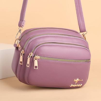 Multi-layer Versatile Crossbody Shoulder Bag
