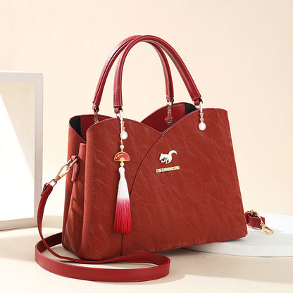 Women's Temperament Commute Portable Messenger Bag