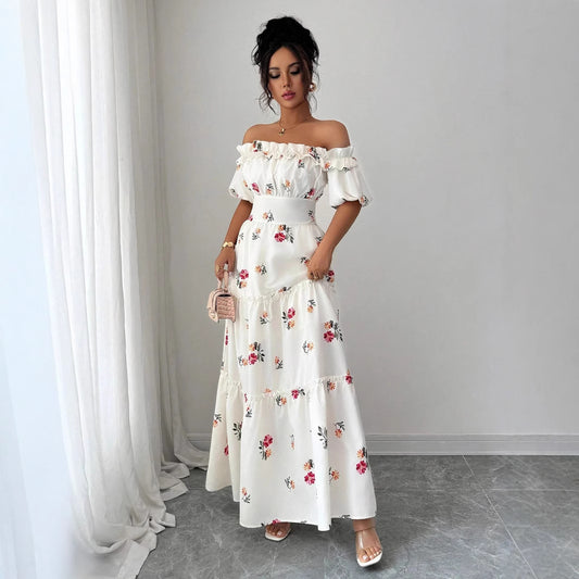 Printed Elegant Fashion Commuting Casual Comfortable Dress