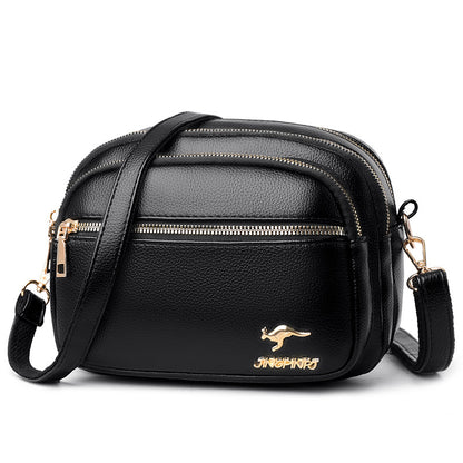 Multi-layer Versatile Crossbody Shoulder Bag