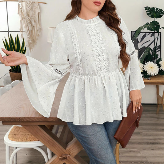 Women's Solid Color Casual Fashion Long Sleeve Shirt