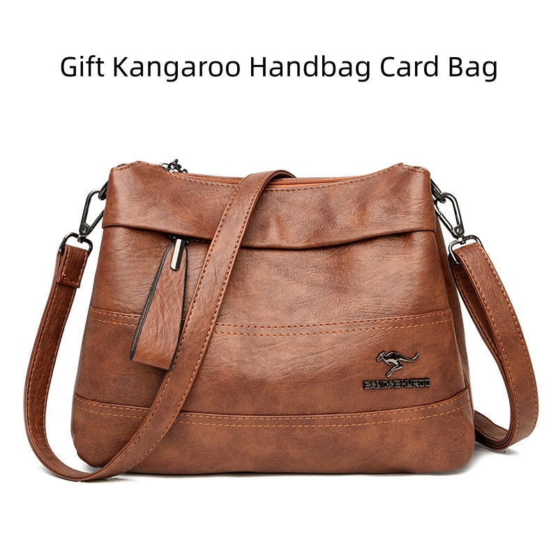 Middle-aged Women's Fashionable Shoulder Messenger Bag