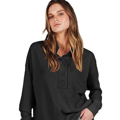 Casual Versatile Long Sleeves Patchwork Pocket Sweater