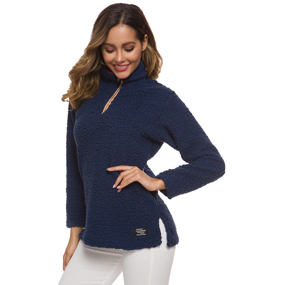 Women's Sweater Warm Plush Plus Size