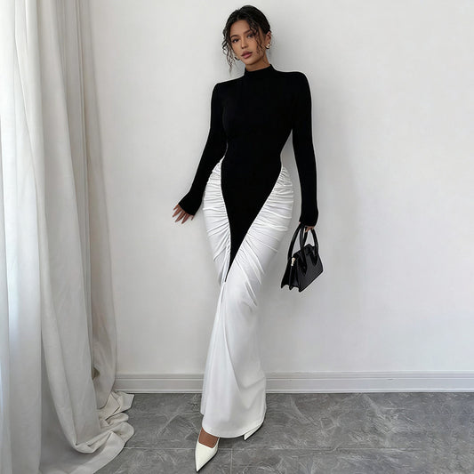 Sleeveless Backless Hugging Midi Dress