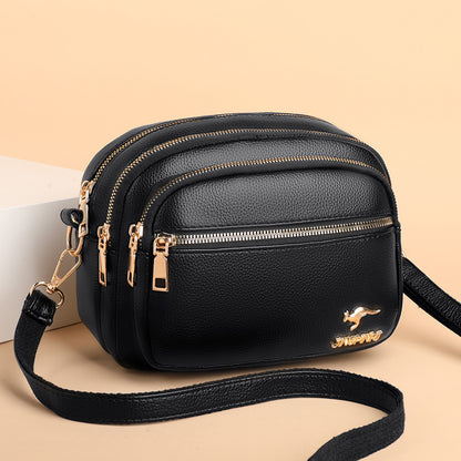 Multi-layer Versatile Crossbody Shoulder Bag