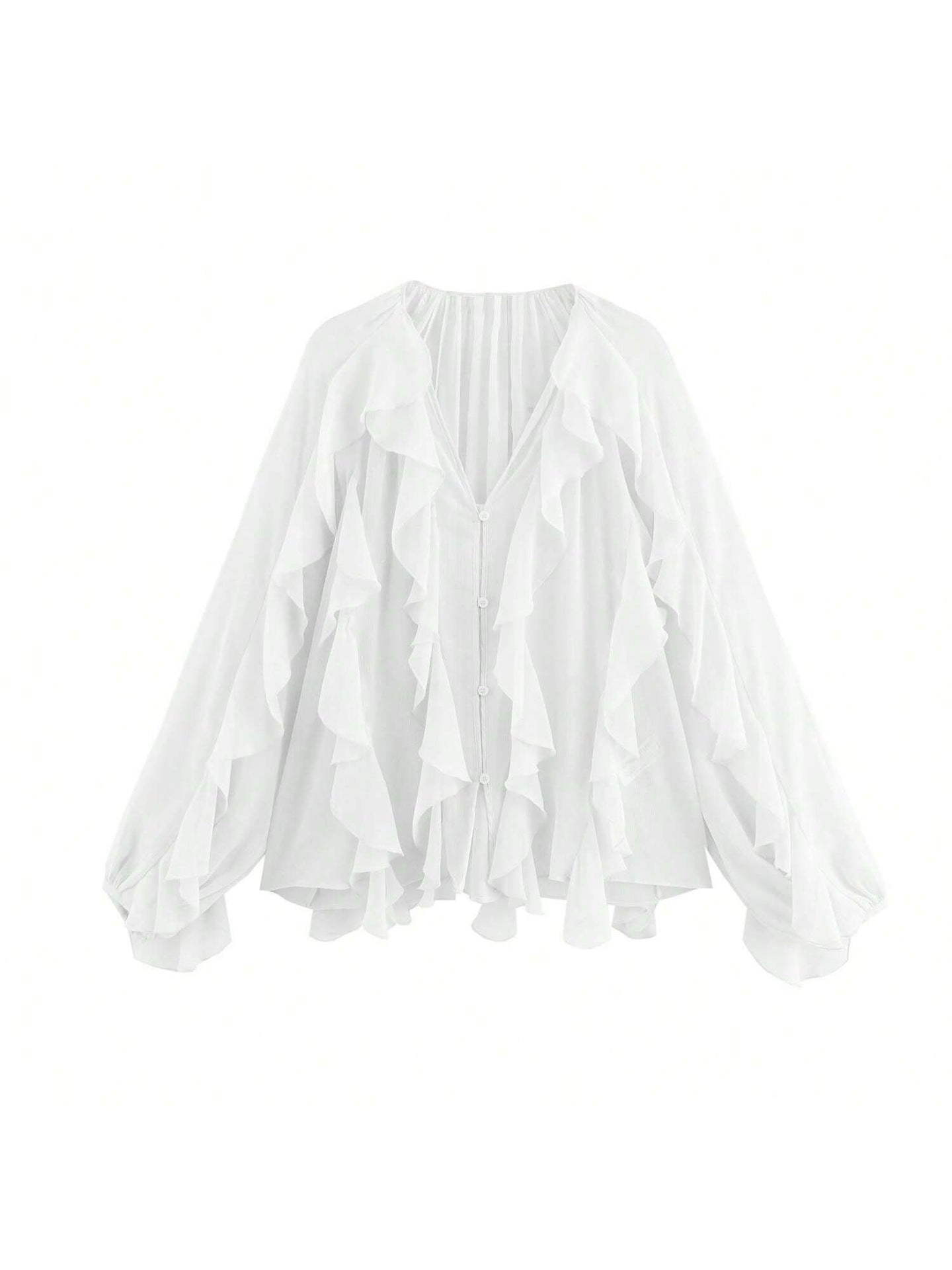 Women's Laminated Versatile Long Sleeve Shirt Pullover