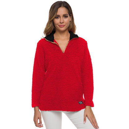 Women's Sweater Warm Plush Plus Size