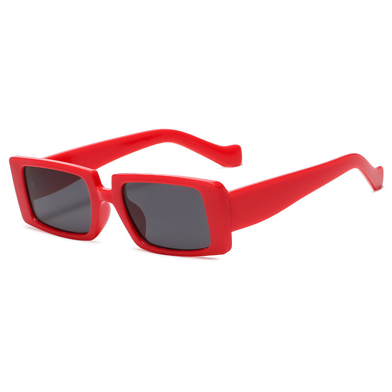 Street Photo Of Retro Square Sunglasses