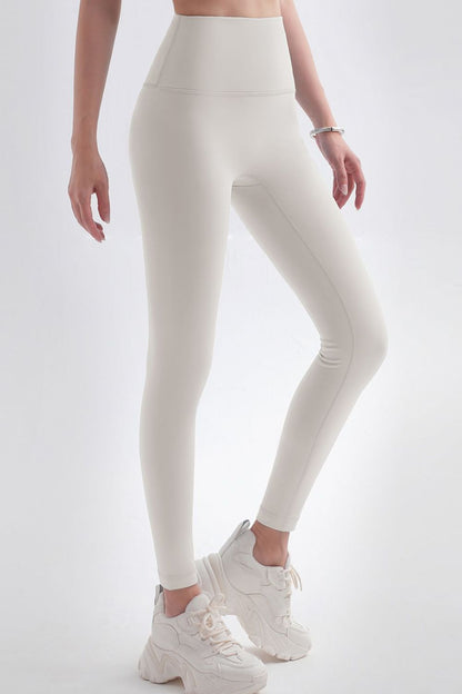 Highly Stretchy Elastic Waistband Yoga Leggings