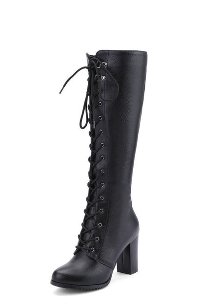 Women's High Boots Foreign Trade Thick High Heel