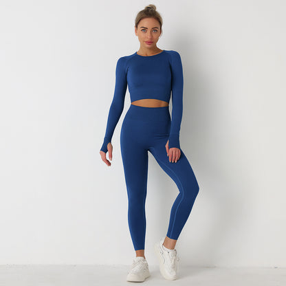 Long Sleeve Long Pants Yoga Suit