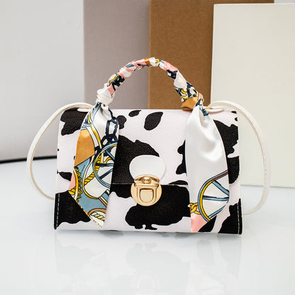 Sweet Crossbody Summer Pattern Cloth Small Square Bag