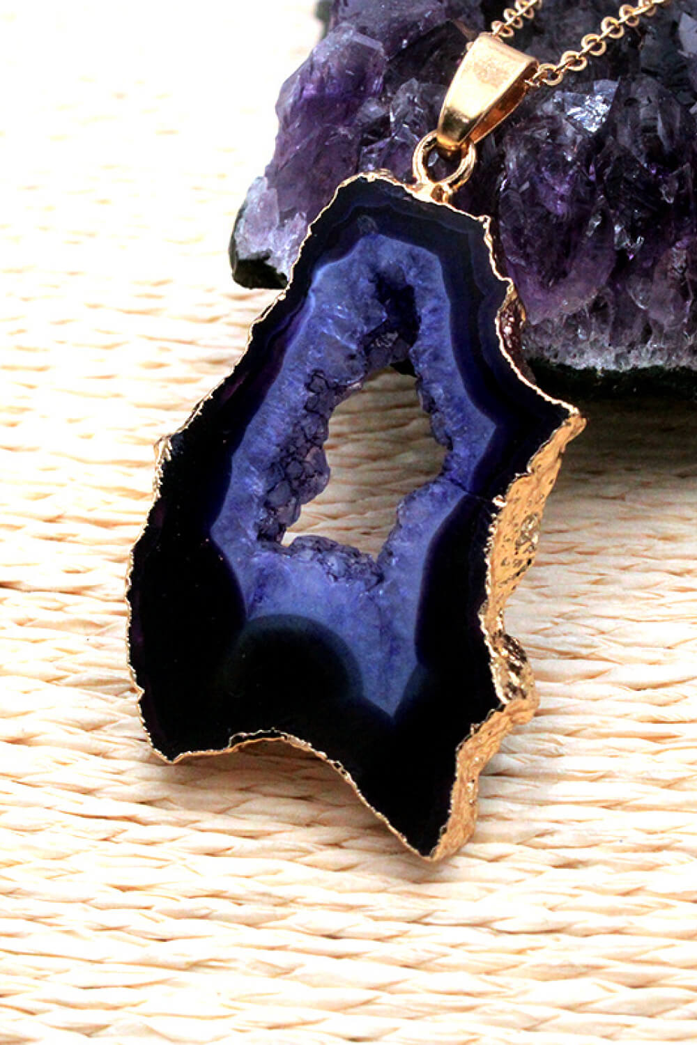 Irregular Agate Pendant