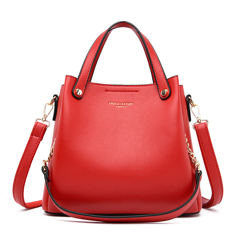 Women's Bag Of All-match Bucket Bag Fashionable Atmosphere Trendy Handbag