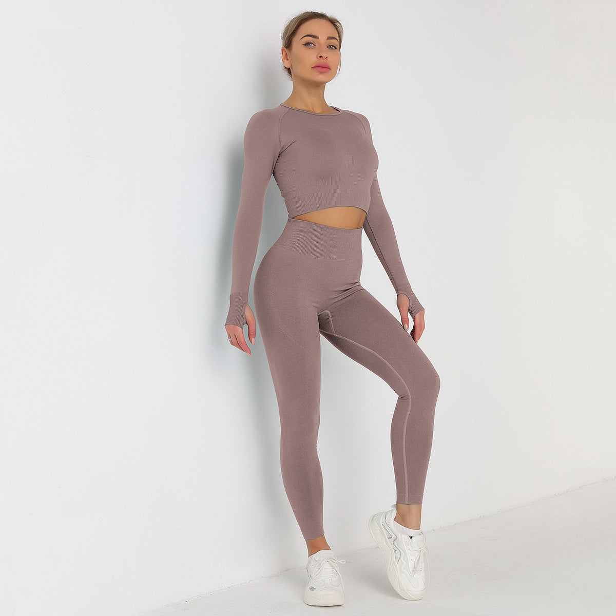 Long Sleeve Long Pants Yoga Suit