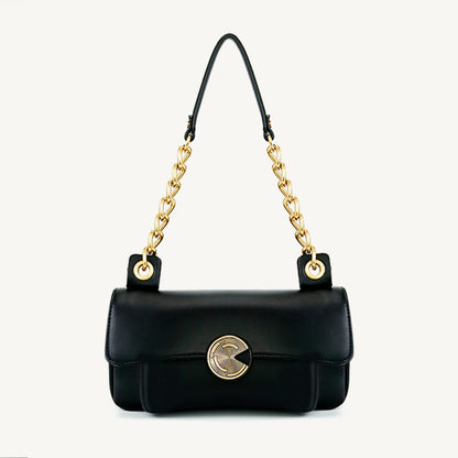 Women's Fashion Solid Chain Small Square Bag