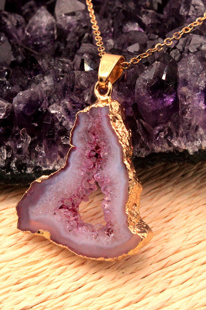 Irregular Agate Pendant