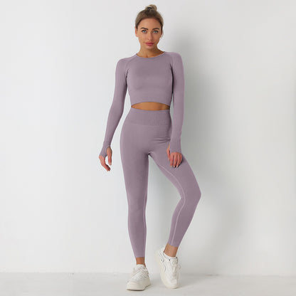 Long Sleeve Long Pants Yoga Suit